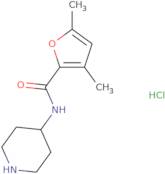 3,5-Dimethyl-N-(piperidin-4-yl)furan-2-carboxamide hydrochloride