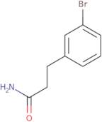 3-(3-Bromophenyl)propanamide