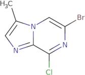 6-Bromo-8-chloro-3-methylimidazo[1,2-a]pyrazine