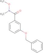 3-(Benzyloxy)-N-methoxy-N-methylbenzamide