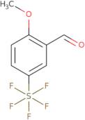 2-Methoxy-5-(pentafluorosulphur)benzaldehyde