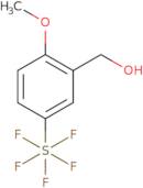 2-Methoxy-5-(pentafluorosulfur)benzyl alcohol