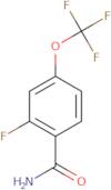 2-Fluoro-4-(trifluoromethoxy)benzamide
