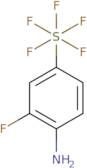 2-Fluoro-4-(pentafluorosulfur)aniline