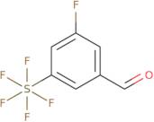 3-Fluoro-5-(pentafluorosulfur)benzaldehyde