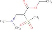 Ethyl 3-(dimethylamino)-2-methanesulfonylprop-2-enoate