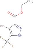 Ethyl 4-bromo-5-(trifluoromethyl)-1H-pyrazole-3-carboxylate
