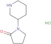 1-[(3S)-Piperidin-3-yl]pyrrolidin-2-one hydrochloride