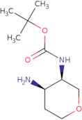 tert-Butyl ((3R,4R)-4-aminotetrahydro-2H-pyran-3-yl)carbamate