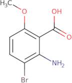 2-amino-3-bromo-6-methoxybenzoic acid