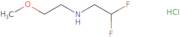 (2,2-Difluoroethyl)(2-methoxyethyl)amine hydrochloride