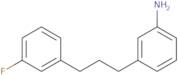 3-[3-(3-Fluorophenyl)propyl]aniline