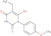 5-Ethyl-6-hydroxy-3-(4-methoxyphenyl)-2-sulfanyl-3,4-dihydropyrimidin-4-one