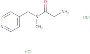 2-Amino-N-methyl-N-(pyridin-4-ylmethyl)acetamide dihydrochloride