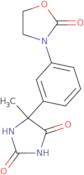 5-Methyl-5-[3-(2-oxo-1,3-oxazolidin-3-yl)phenyl]imidazolidine-2,4-dione