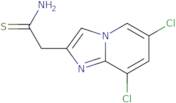 2-{6,8-Dichloroimidazo[1,2-a]pyridin-2-yl}ethanethioamide