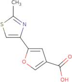 5-(2-Methyl-1,3-thiazol-4-yl)furan-3-carboxylic acid