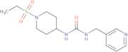 3-[1-(Ethanesulfonyl)piperidin-4-yl]-1-(pyridin-3-ylmethyl)urea