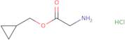 Cyclopropylmethyl 2-aminoacetate hydrochloride