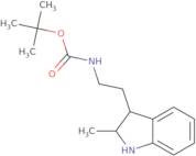 tert-Butyl N-[2-(2-methyl-2,3-dihydro-1H-indol-3-yl)ethyl]carbamate