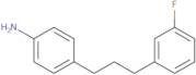 4-[3-(3-Fluorophenyl)propyl]aniline