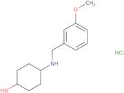 4-{[(3-Methoxyphenyl)methyl]amino}cyclohexan-1-ol hydrochloride