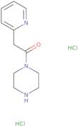 1-(Piperazin-1-yl)-2-(pyridin-2-yl)ethan-1-one dihydrochloride