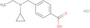 4-{[Cyclopropyl(ethyl)amino]methyl}benzoic acid hydrochloride