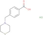 4-(Thiomorpholin-4-ylmethyl)benzoic acid hydrochloride