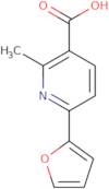 6-(Furan-2-yl)-2-methylpyridine-3-carboxylic acid