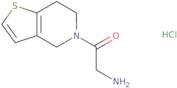 2-Amino-1-{4H,5H,6H,7H-thieno[3,2-c]pyridin-5-yl}ethan-1-one hydrochloride