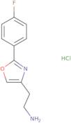 2-[2-(4-Fluorophenyl)-1,3-oxazol-4-yl]ethan-1-amine hydrochloride