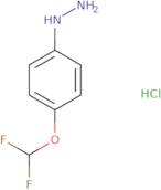 [4-(Difluoromethoxy)phenyl]hydrazine hydrochloride