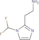 2-[1-(Difluoromethyl)-1H-imidazol-2-yl]ethan-1-amine