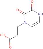 3-(2,3-Dioxo-1,2,3,4-tetrahydropyrazin-1-yl)propanoic acid