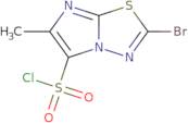 2-Bromo-6-methylimidazo[2,1-b][1,3,4]thiadiazole-5-sulfonyl chloride