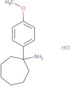 1-(4-Methoxyphenyl)cycloheptan-1-amine hydrochloride