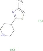 4-(4-Methyl-1,3-thiazol-2-yl)piperidine dihydrochloride