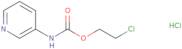 2-Chloroethyl N-(pyridin-3-yl)carbamate hydrochloride