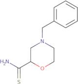 4-Benzylmorpholine-2-carbothioamide