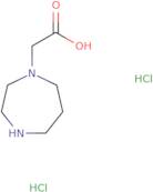 2-(1,4-Diazepan-1-yl)acetic acid dihydrochloride