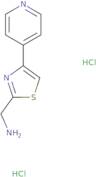 [4-(Pyridin-4-yl)-1,3-thiazol-2-yl]methanamine dihydrochloride