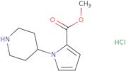 Methyl 1-(piperidin-4-yl)-1H-pyrrole-2-carboxylate hydrochloride