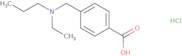 4-{[Ethyl(propyl)amino]methyl}benzoic acid hydrochloride