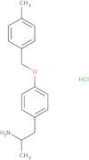 1-{4-[(4-Methylphenyl)methoxy]phenyl}propan-2-amine hydrochloride