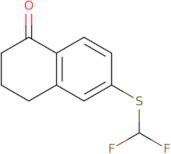 6-[(Difluoromethyl)sulfanyl]-1,2,3,4-tetrahydronaphthalen-1-one