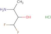 3-Amino-1,1-difluorobutan-2-ol hydrochloride