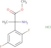 Methyl 2-amino-2-(2,5-difluorophenyl)propanoate hydrochloride