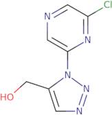 [1-(6-Chloropyrazin-2-yl)-1H-1,2,3-triazol-5-yl]methanol