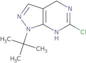 1-tert-Butyl-6-chloro-1H,4H,5H-pyrazolo[3,4-d]pyrimidine